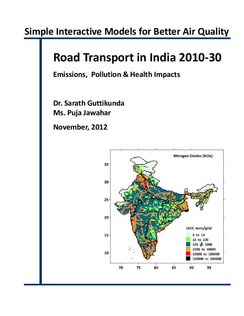 Gridded Road Transport Emissions